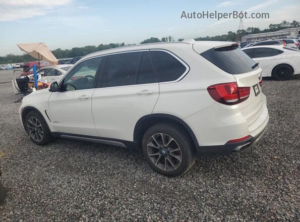 5UXKR2C5XJ0X10170 2018 BMW X5 White Trasero izquierdo