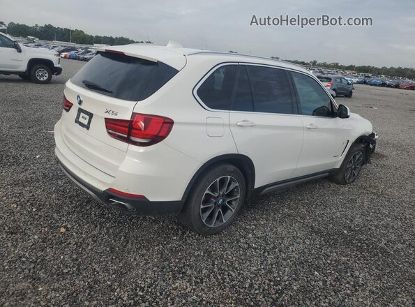 5UXKR2C5XJ0X10170 2018 BMW X5 White Trasero derecho