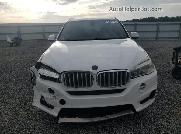 5UXKR2C5XJ0X10170 2018 BMW X5 White Vista frontal