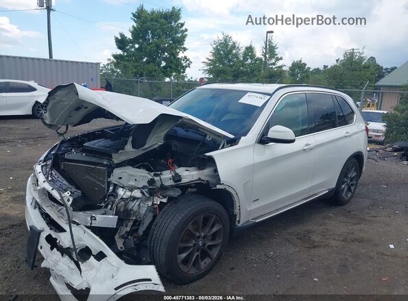 5UXKR6C58G0J82385 2016 BMW X5 White Vista tres cuartos delantera izquierda