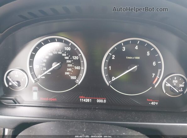 5UXKR6C58G0J82385 2016 BMW X5 White Vista de los asientos traseros