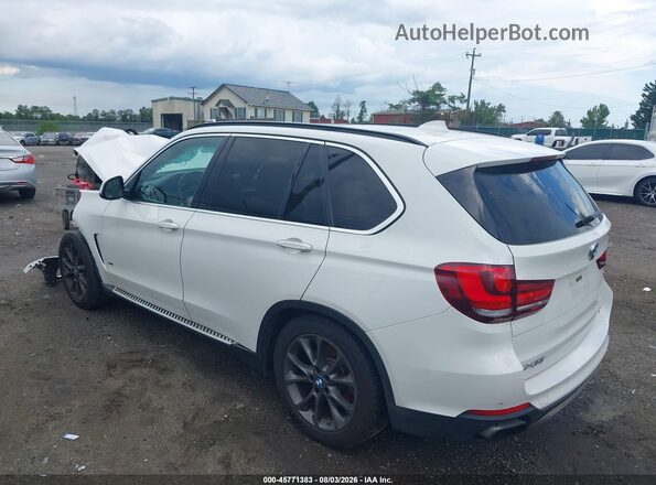 5UXKR6C58G0J82385 2016 BMW X5 White Trasero izquierdo