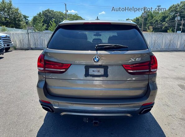 5UXKR6C58J0U15446 2018 BMW X5 Brown Vista frontal