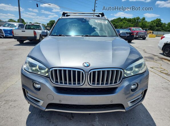 5UXKS4C3XH0U05888 2017 BMW X5 Gray Դիմացի տեսք