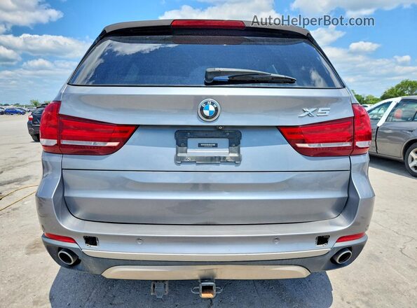5UXKS4C3XH0U05888 2017 BMW X5 Gray Հետևի տեսք