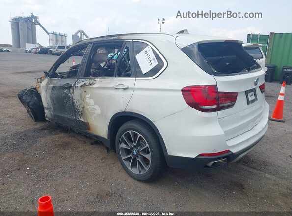 5UXKS4C52J0Z89579 2018 BMW X5 White Rear left