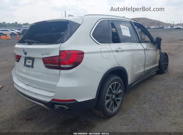 5UXKS4C52J0Z89579 2018 BMW X5 White Rear right