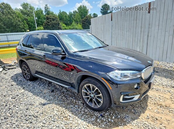 5UXKT0C30H0V95612 2017 BMW X5 Black წინა მარჯვენა