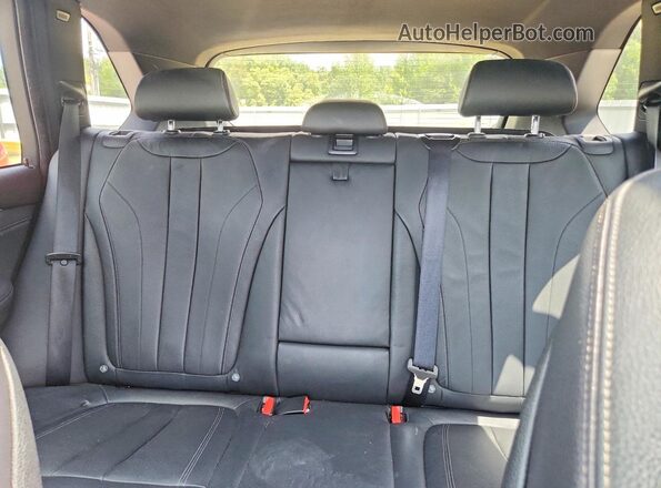 5UXKT0C30H0V95612 2017 BMW X5 Black უკანა სავარძლების ხედი