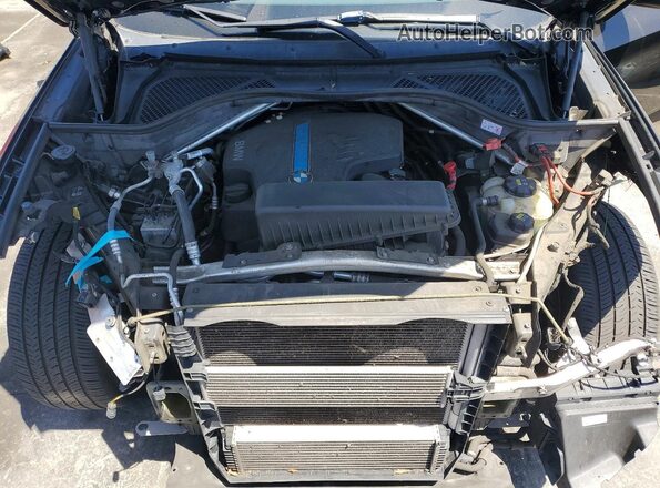 5UXKT0C30H0V97392 2017 BMW X5 Black Вид задньої частини салону