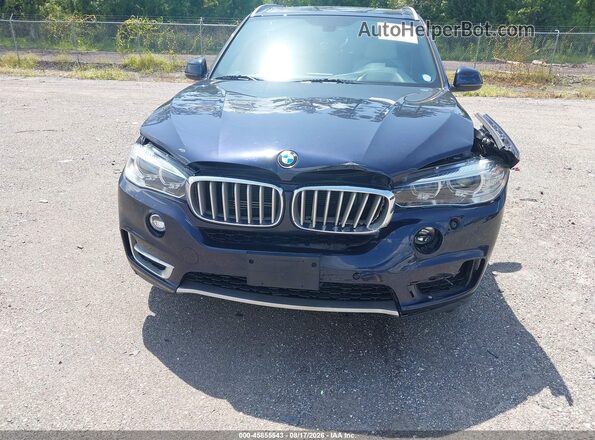 5UXKT0C31H0V96784 2017 BMW X5 Синий Вид спереди