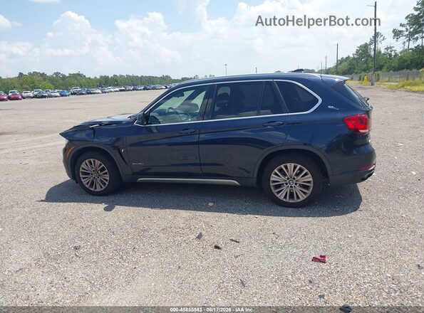 5UXKT0C31H0V96784 2017 BMW X5 Синий Панорамный вид салона 360°