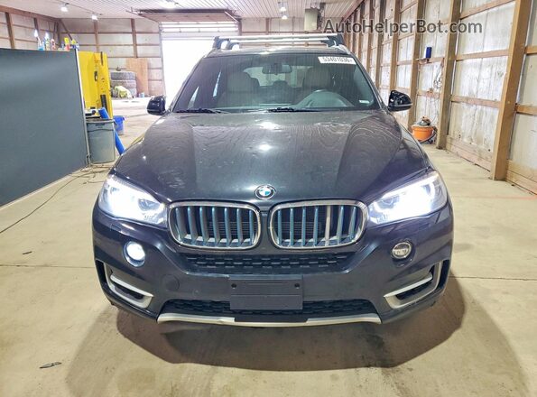 5UXKT0C33H0V96365 2017 BMW X5 Black Front view