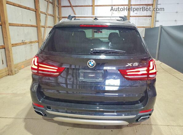 5UXKT0C33H0V96365 2017 BMW X5 Black Rear view