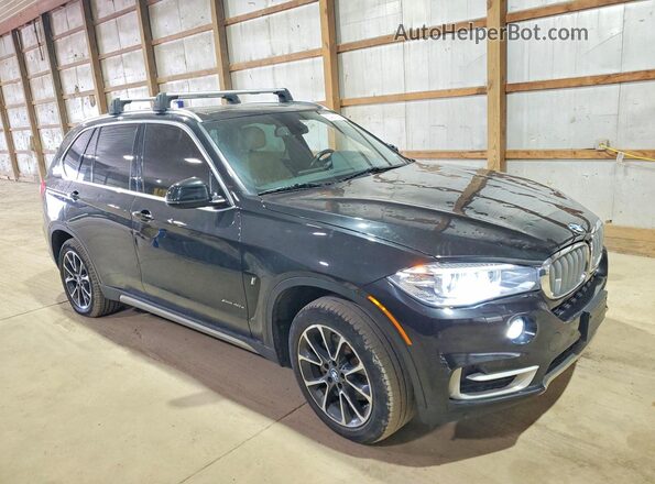 5UXKT0C33H0V96365 2017 BMW X5 Black Front right