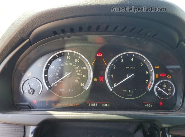 5UXKT0C35H0V97808 2017 BMW X5 Tan Widok zestawu wskaźników