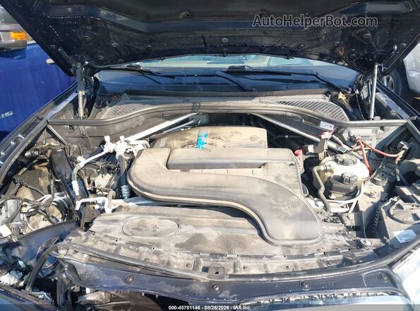 5UXKT0C37H0V95851 2017 BMW X5 Blue Rear view