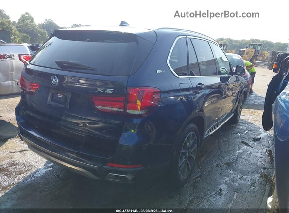 5UXKT0C37H0V95851 2017 BMW X5 Blue Rear right