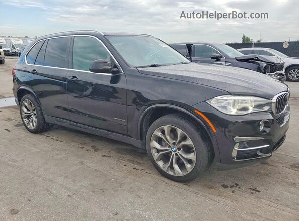 5UXKT0C50H0S80567 2017 BMW X5 Black წინა მარჯვენა