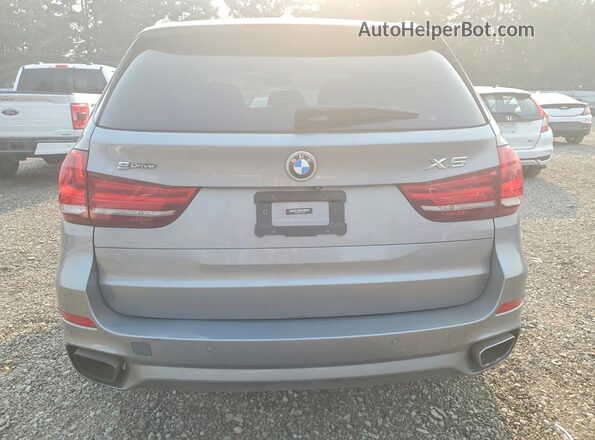 5UXKT0C51G0S79457 2016 BMW X5 Gray უკანა ხედი