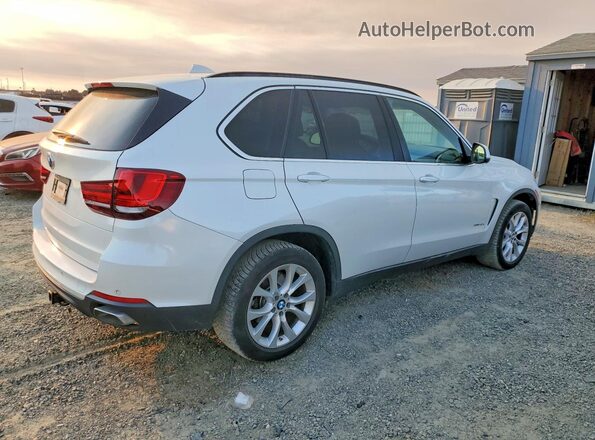 5UXKT0C52G0S77393 2016 BMW X5 White Rear right
