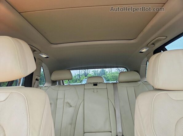5UXKT0C52G0S79595 2016 BMW X5 Синий Вид задних сидений