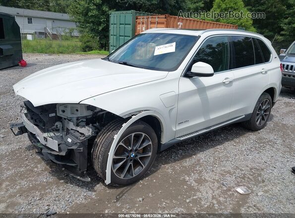 5UXKT0C52H0S80599 2017 BMW X5 Белый Передняя левая четверть