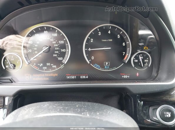 5UXKT0C52H0S80599 2017 BMW X5 Белый Вид задних сидений