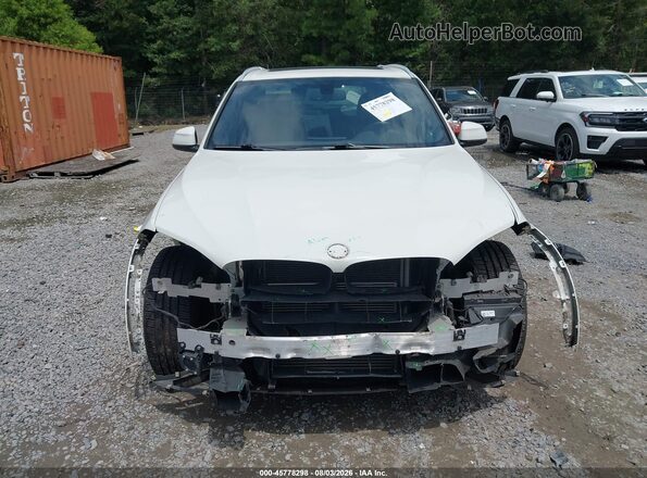 5UXKT0C52H0S80599 2017 BMW X5 Белый Вид задней части салона