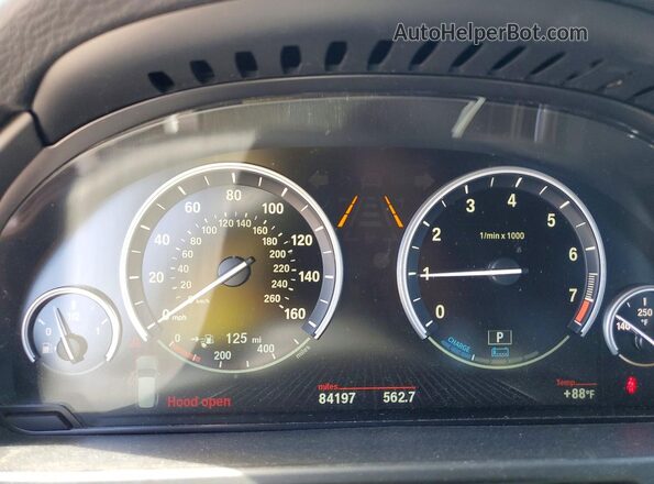 5UXKT0C53J0W01202 2018 BMW X5 Black Սարքավորումների վահանակի տեսք