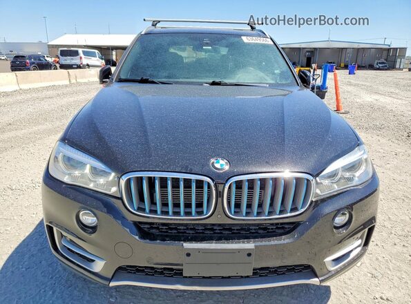 5UXKT0C53J0W01202 2018 BMW X5 Black Դիմացի տեսք