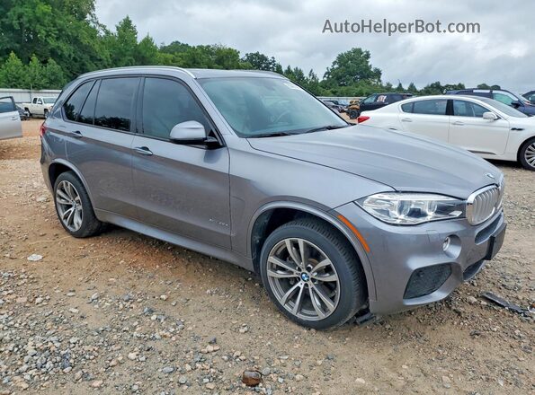 5UXKT0C54G0F74572 2016 BMW X5 Silver Front right