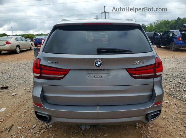 5UXKT0C54G0F74572 2016 BMW X5 Silver Rear view