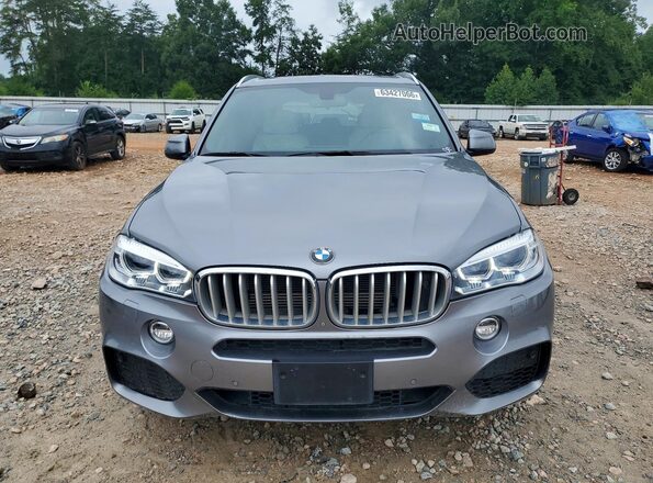 5UXKT0C54G0F74572 2016 BMW X5 Silver Front view