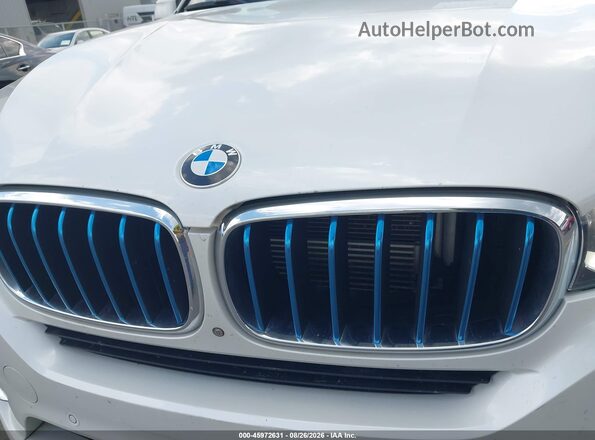 5UXKT0C55J0V98335 2018 BMW X5 White წინა ხედი
