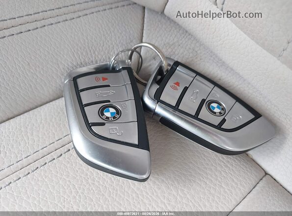 5UXKT0C55J0V98335 2018 BMW X5 White წინა პანელის ხედი