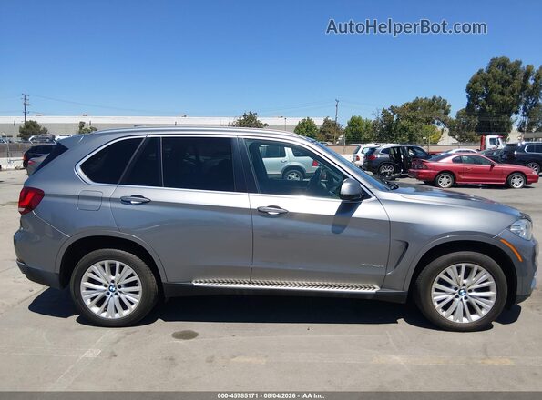5UXKT0C56G0S78725 2016 BMW X5 Серый Вид задней части салона