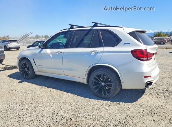 5UXKT0C56H0S79990 2017 BMW X5 White უკანა მარჯვენა