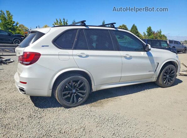 5UXKT0C56H0S79990 2017 BMW X5 White წინა მარჯვენა