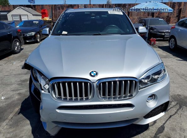 5UXKT0C56J0W00612 2018 BMW X5 Серебряный Вид спереди