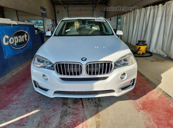 5UXKT0C57G0F74887 2016 BMW X5 White Vista frontal