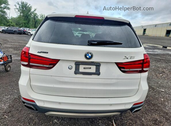 5UXKT0C57G0S76675 2016 BMW X5 White უკანა ხედი
