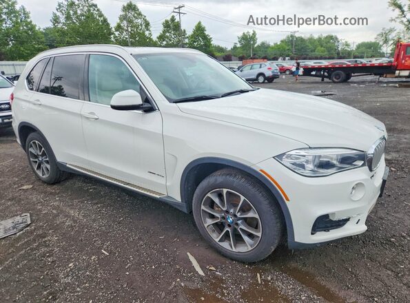 5UXKT0C57G0S76675 2016 BMW X5 White წინა მარჯვენა