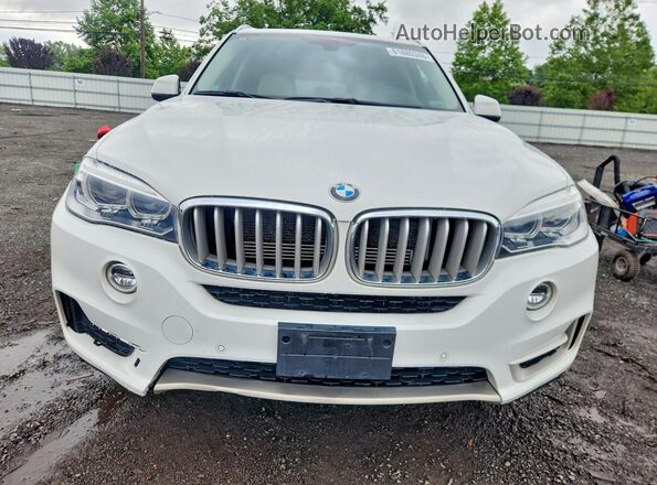 5UXKT0C57G0S76675 2016 BMW X5 White წინა ხედი