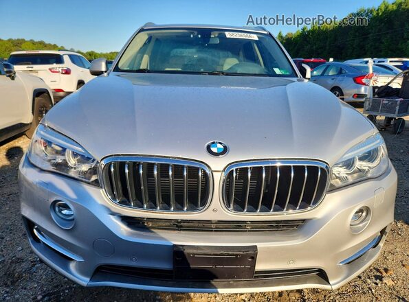 5UXKT0C58G0F74901 2016 BMW X5 Silver წინა ხედი