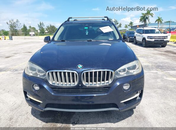 5UXKT0C59G0F75314 2016 BMW X5 Navy Вид щитка приборов