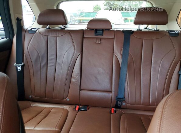 5UXKT0C59G0S77469 2016 BMW X5 Gray Вид задніх сидінь