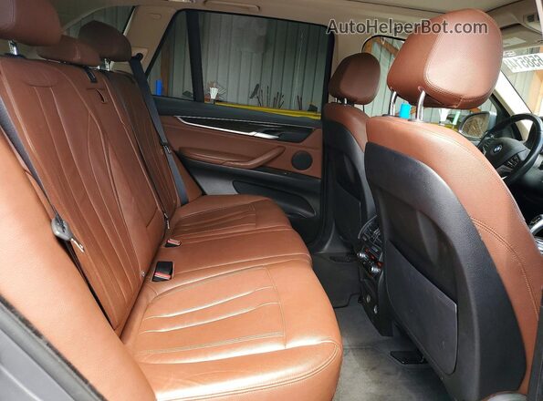 5UXKT0C59G0S77469 2016 BMW X5 Gray Вид задньої частини салону
