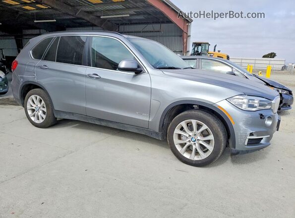 5UXKT0C5XG0F75483 2016 BMW X5 Gray წინა მარჯვენა