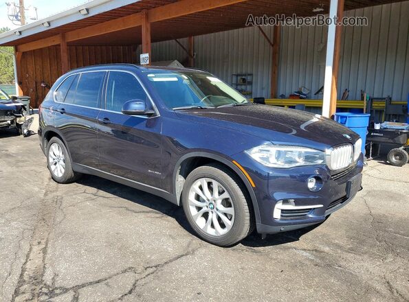 5UXKT0C5XG0S78761 2016 BMW X5 Синий Вид панели приборов